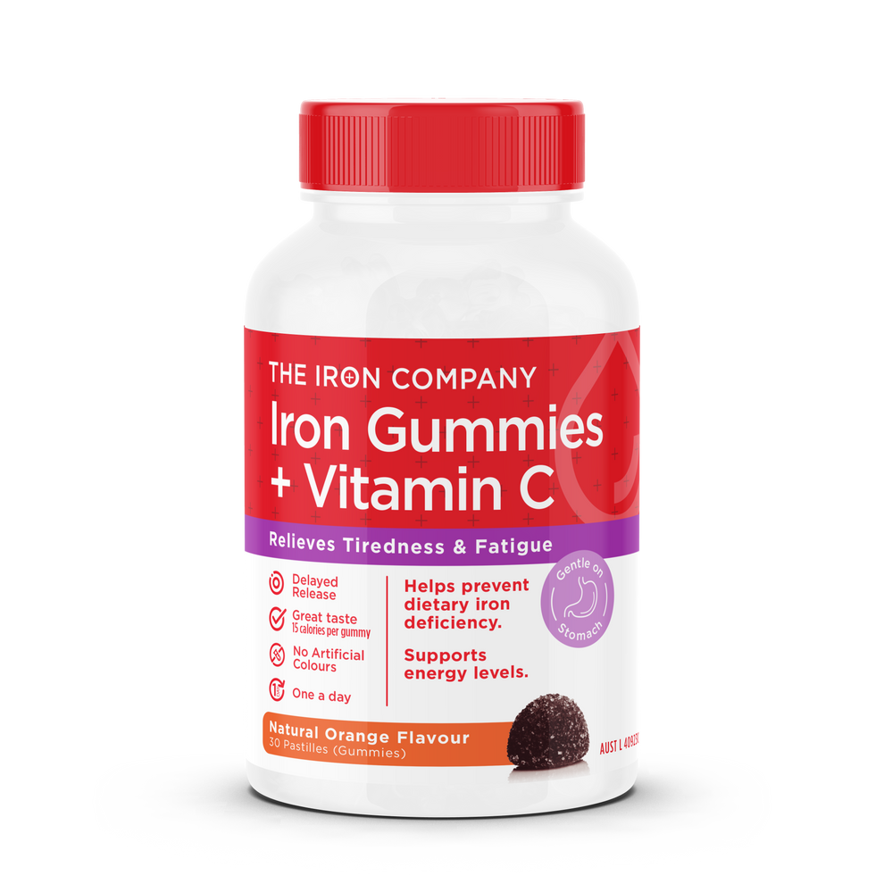 NEW Iron + Vitamin C Gummies The Iron Company